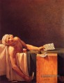 La mort de Marat néoclassicisme Jacques Louis David